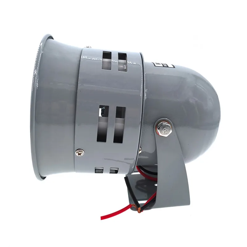 Heavy Duty Motor Siren, MS-190, 290, 490, 390, 12V, 24V, 220V, Automotive Air Raid Siren, Carro, Caminhão, Motor Driven Alarm, Buzzer pequeno