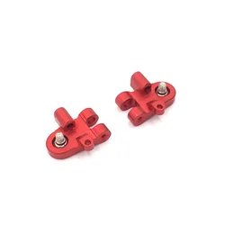 Braccio oscillante inferiore modificato aggiornamento metallo per auto zanzara 1/28 MINI-Q8 MINI-Q9 ricambi auto RC