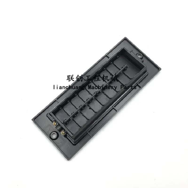 For Kobelco SK200 SK210 SK230 SK250-6-6E Instrument Air conditioner Air outlet toolbox Air outlet Excavator Parts