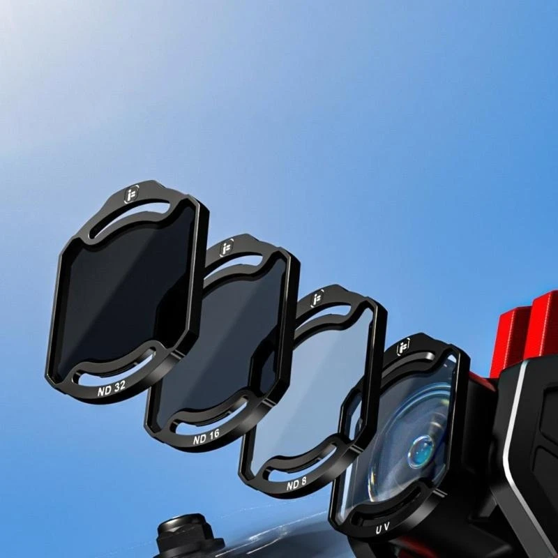 

4Piece ND Filter Design for O4Pro Enhances Aerials Shot ND8 ND16 ND32 ND64 Filter Quick Installation H8WD