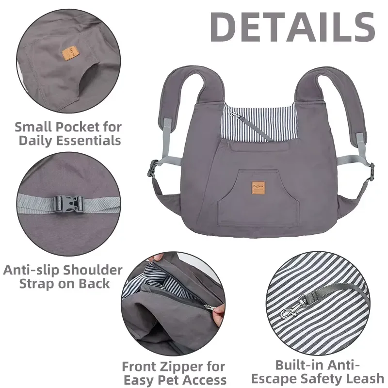 Luxury Dog Backpack Carrier Custom Pet Travel Bag Outdoor Hiking Breathable Comfortable Small Medium Large Breed Puppy Kitten