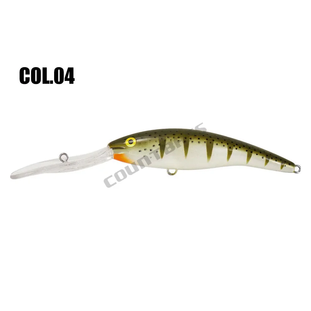 Countbass Deep Tail Wobbler 90mm 14.6g Floating Diving Depth 6M Crankbait Chatterbait Fishing Lures Hard Bait