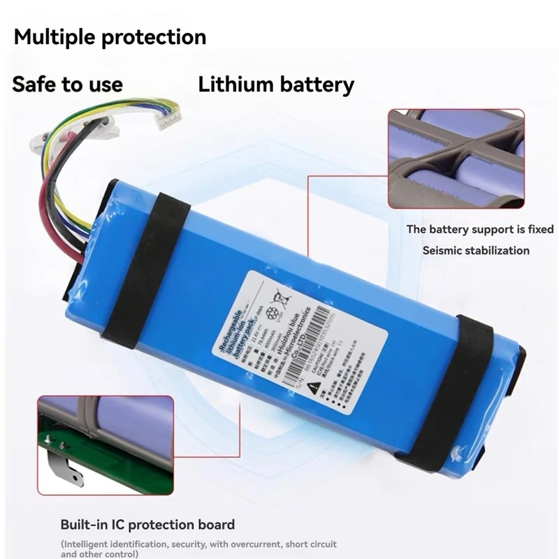 Bateria recarregável Fordreame H10 Bateria recarregável Forh11 H12 H11MAX M13 H12S VWV8 HHR24A