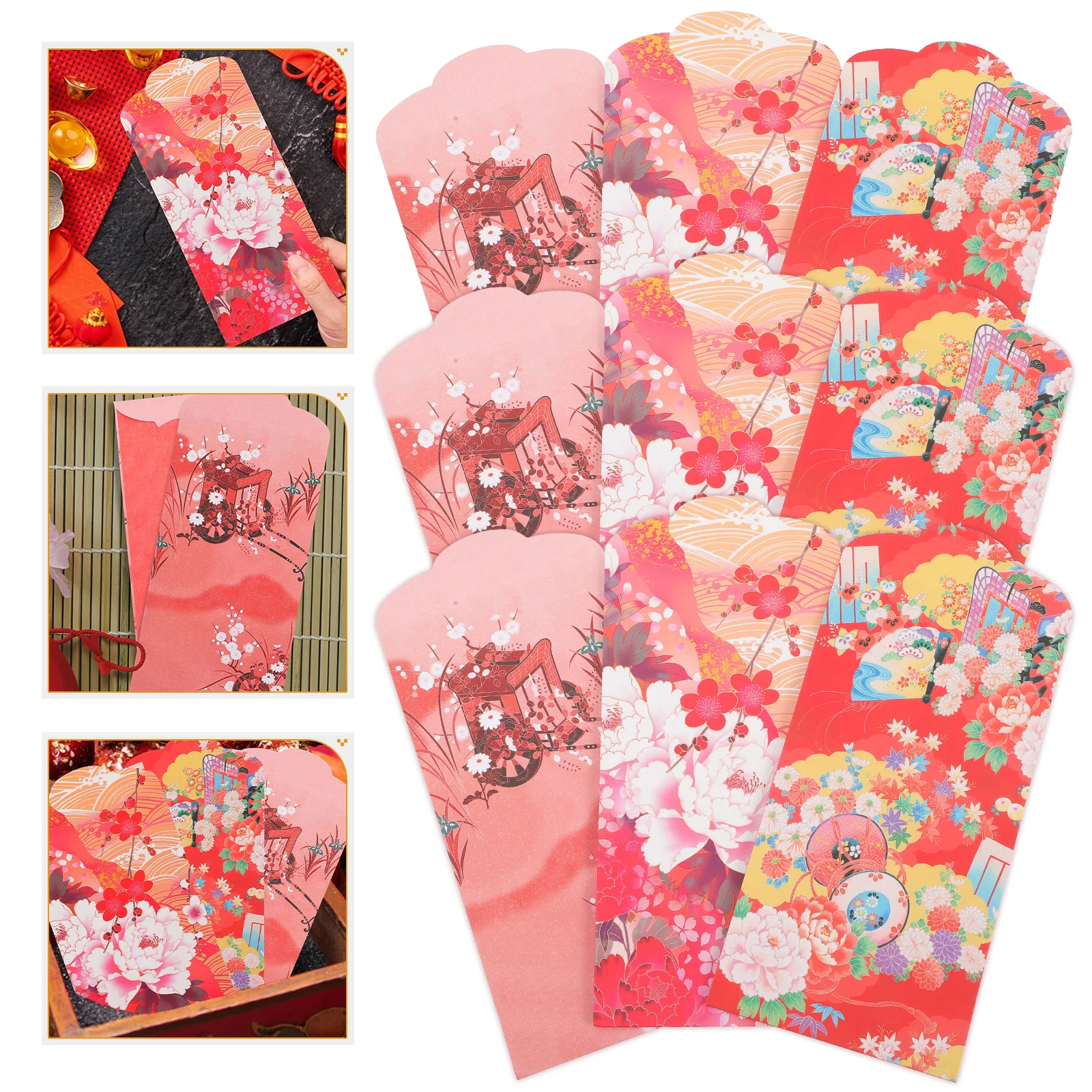

30pcs Spring Festival Red Envelopes Money Pouch Gift Cash Packet Wedding Present Festive Celebration Party Supplies Festival
