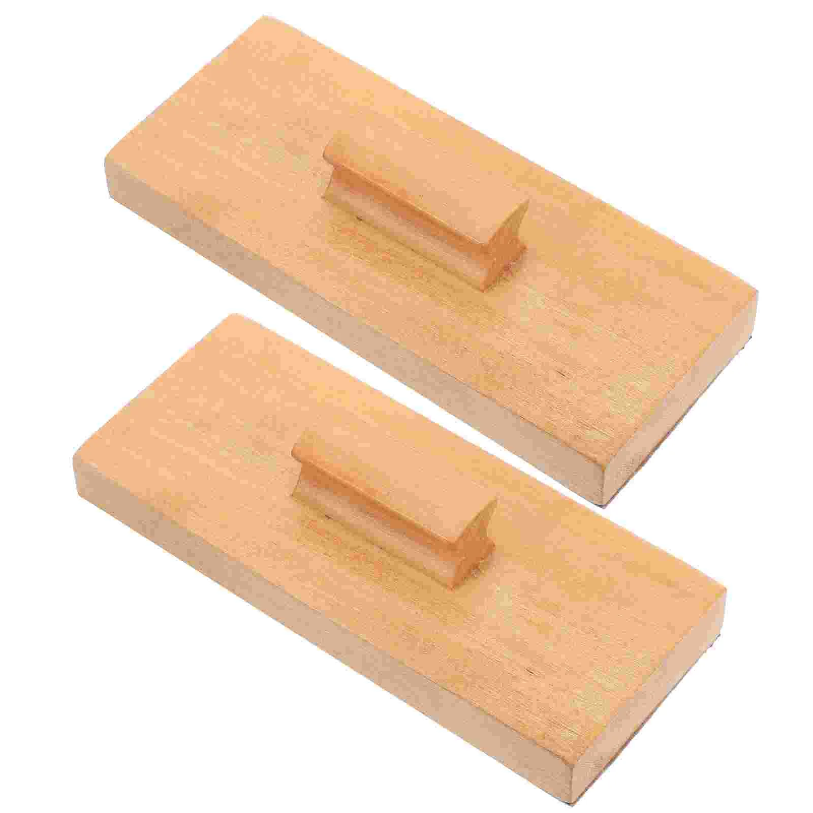 

Children's Percussion Instrument Kid's Sand Blocks Music Board Wooden Sandpaper