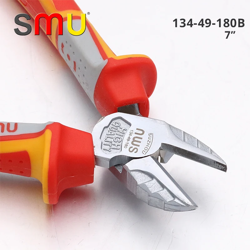 SMU 60-CRV Industrial Grade Labor-saving Anti-rust Diagonal Cutting Pliers