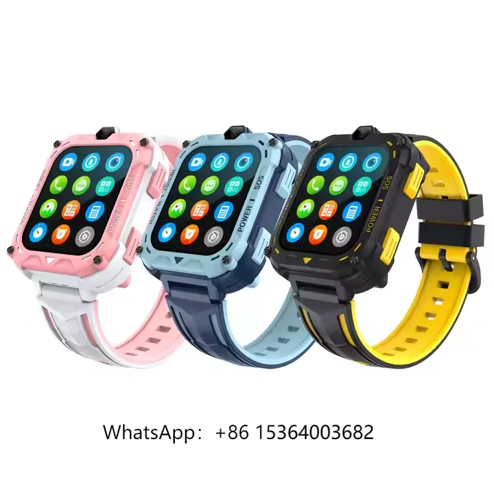 

TJXLWonlex CT17 RTOS GPS 4G High Speed Sim Card Secure Kid Video call Parental control camera SOS SmartWatch Child-friendly easy