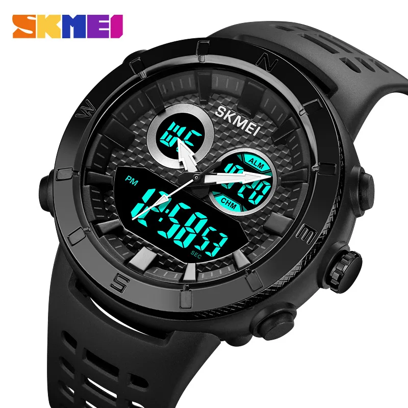 Skmei Outdoor Multi-Functional Student Sports Watch Men's Waterproof Fashion Electronic Watch