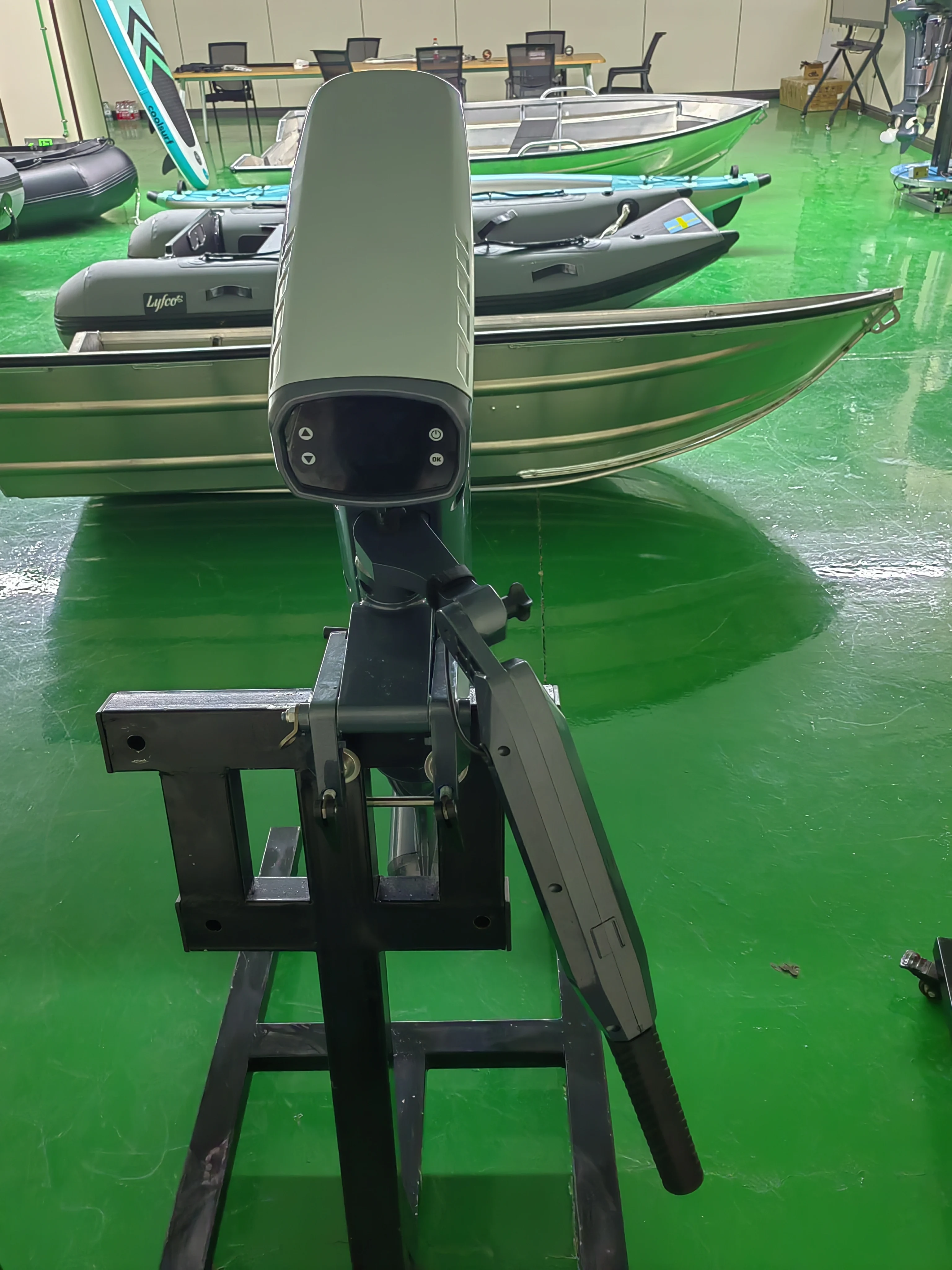 High Power S6000 9.9HP 6000W Brushless Electric Outboard Motor 72V IP68 Waterproof for Yacht Fishing Boat Marine Use