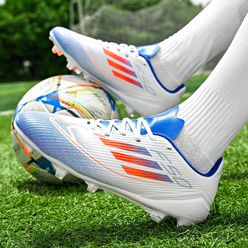 Men Original Soccer Shoes Society Cleats Football Shoes Fast Football Field Boots Grass Training Non Slip Sneaker Chuteira Campo