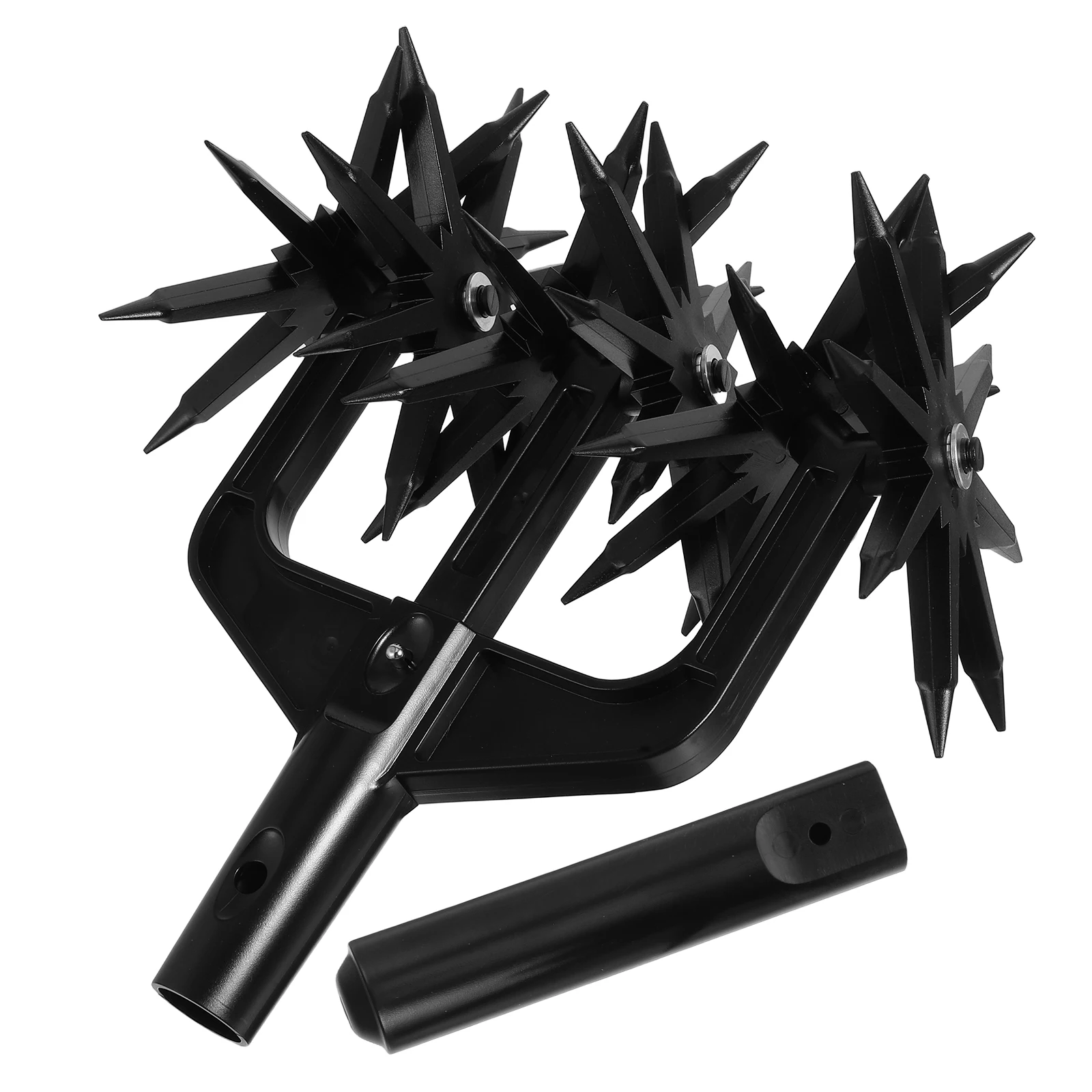 

Garden Tiller Soil Turner Lightweight Cultivator Digger Manual Scarifier Plowing Tool Rotary Claw For Lawn Grass L scaping