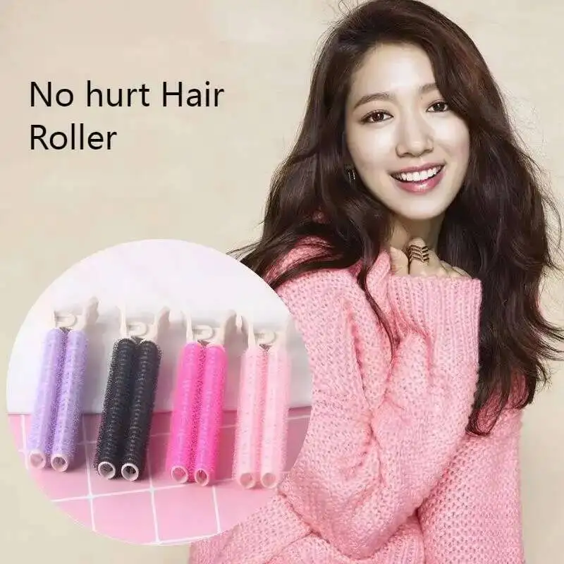 

Natural Curler No Hurt Hair Salon Tool Fluffy Hair Clips Self Beauty Hairstyle Device Simple Solid Bang Roller Hairgrips