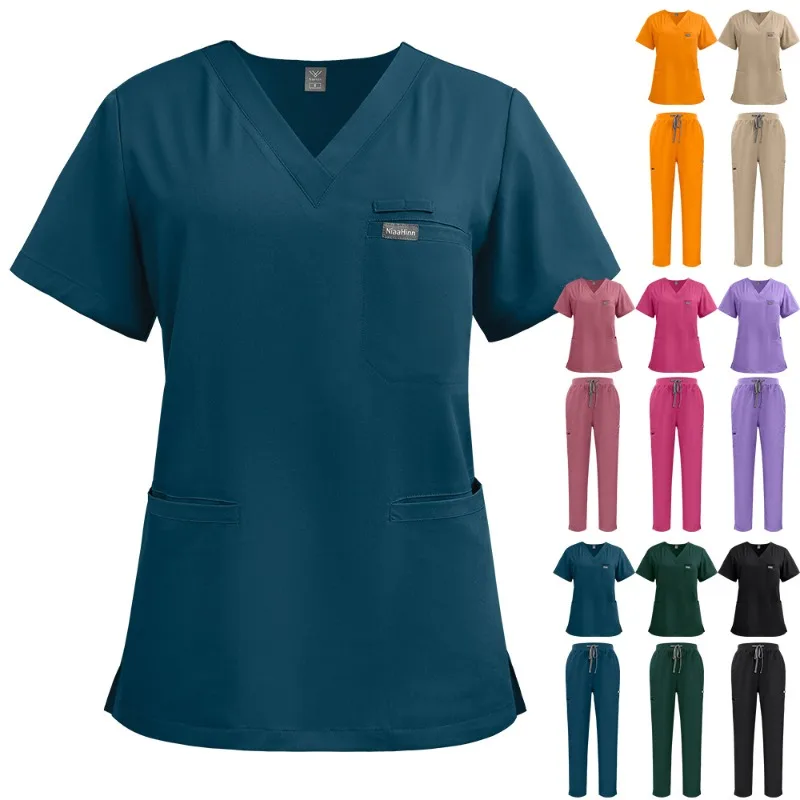 

Professional Solid Color Uniform, Build a Trustworthy Image for SPA, Dental Front Desk & Clinic