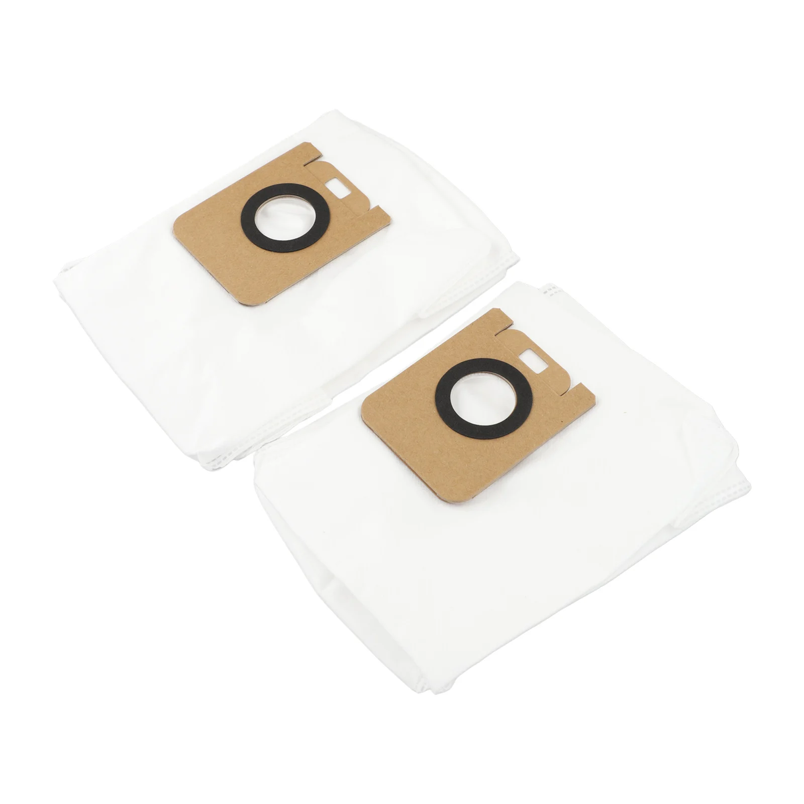 For D9 Plus Robot Vacuum Cleaner Dust Bags 2pcs Replacement with Secure Particle Capture and Expanded Dirt Collection