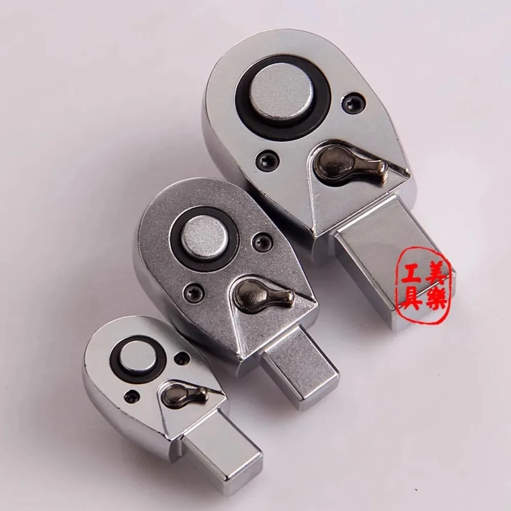 

Taiwan imported 14 * 18 torque wrench ratchet head kg wrench head torque, fast head two-way ratchet