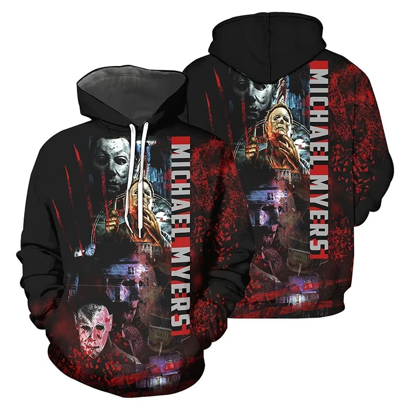 Friday 13. Sweatshirts 3D-Druck Hoodies Männer/Frauen Mode Langarm Sweatshirts cool Harajuku Streetwear Kinder Hoodie Mantel