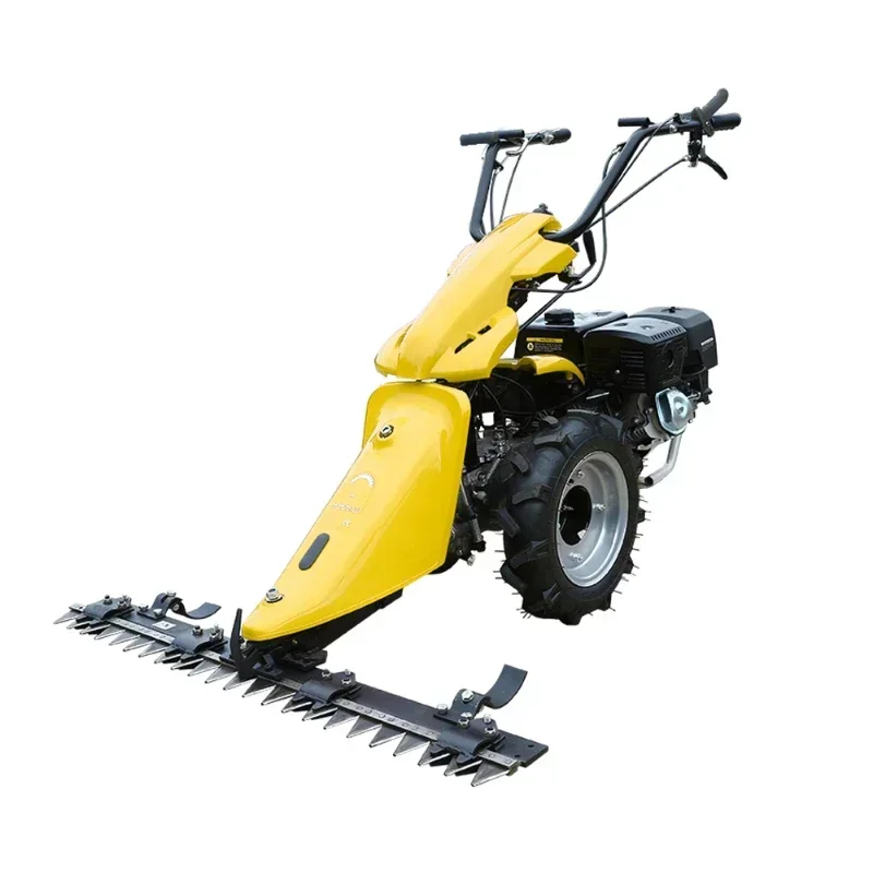 

Two Wheel Tractor Scythe Mower, Plough, Harvest, Snow Blower Farm Garden Grass Cutter