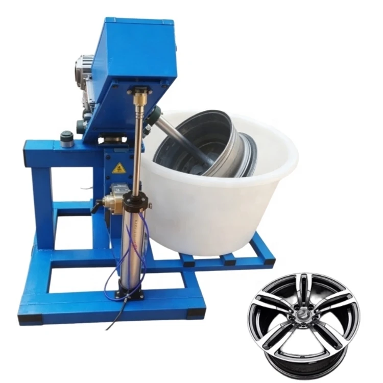 Aluminum Alloy and Stainless Steel Wheel Hub Refurbishment Polishing Car Wheel Polishing Machine