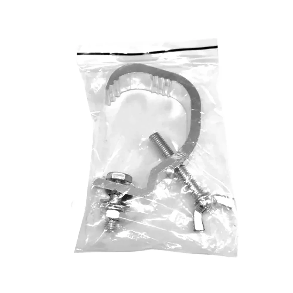 8pcs Adjustable Aluminum Stage Light Hooks Durable Portable Ideal Par Light Hooks Beam Light Hooks Single Clasp Light Hook