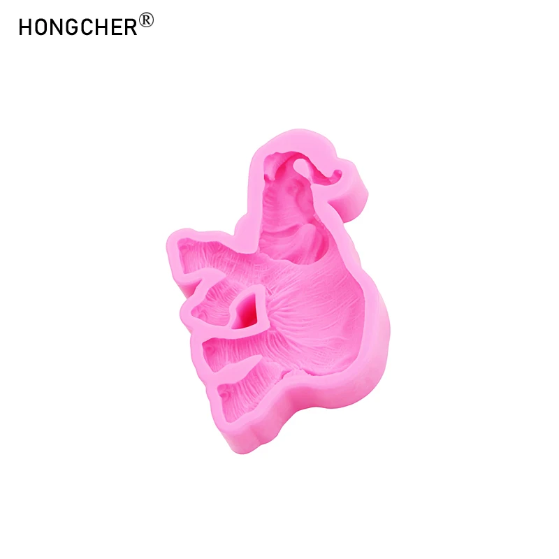 قوالب السيليكون الفيل الراتنج اكسسوارات الديكور الثلاجة ملصق قوالب اليدوية الشوكولاته الوجه كعكة الخبز قوالب #5