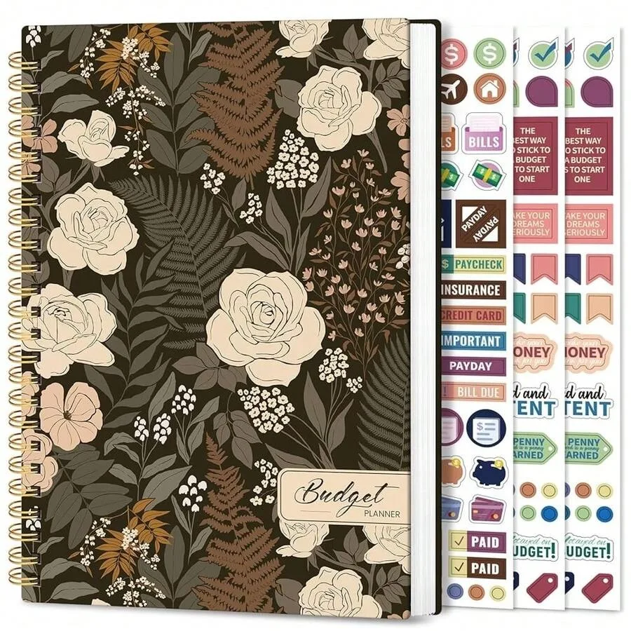 

Aesthetic Budget Planner - Monthly Finance Planner With Expense Tracker, Undated Bill Organizer, Budget Notebook To Manage Your
