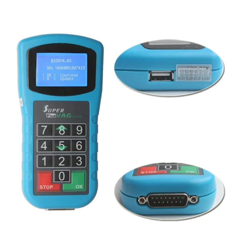 2023 Newest Super VAG K+CAN Plus 2.0 Diagnosis + Mil-eage Correction + Pin Code Reader Super VAG K+CAN Plus 4.8 Diagnostic Tool