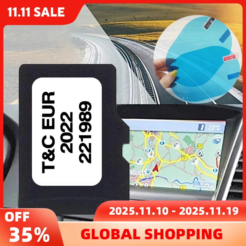 

Sat Nav for Opel Corsa Antara Zafira 2022 Car Navigation TF Card 8GB EU Turkey GPS Map TF Card Navi Software Update Memory Card