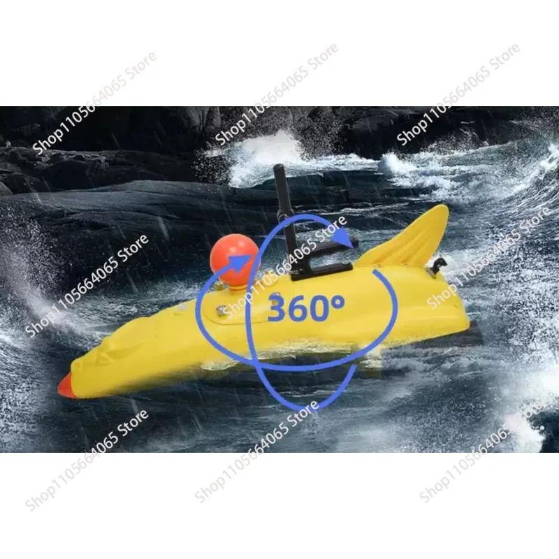 High Power Ocean Drift Net Vessel, High Speed Auto Decoupling Tumbler Remote Control Boat 1pcs