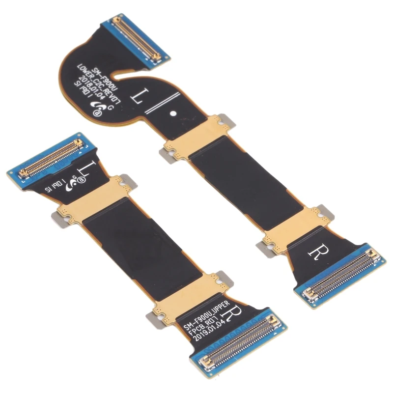 1 Pair Spin Axis Flex Cable For Samsung Galaxy Fold SM-F900 / Galaxy Z Fold3 5G SM-F926B / Galaxy Z Fold2 5G SM-F916