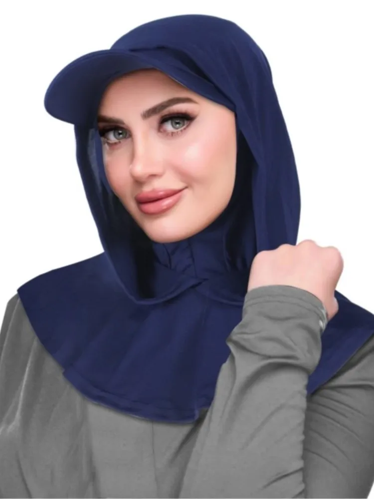 

Летние уличные шапки для женщин, платок, мусульманские шапки-тюрбаны, повседневные дышащие платки, шапки, исламская одежда, шапка-тюрбан