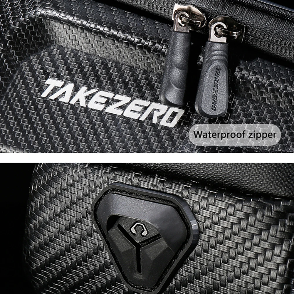 

Hard Shell Bicycle Bag Waterproof Rainproof Bicycle Phone Holder Case Light Barrier Bicycle Phone Stand Bag for Bike Accessories
