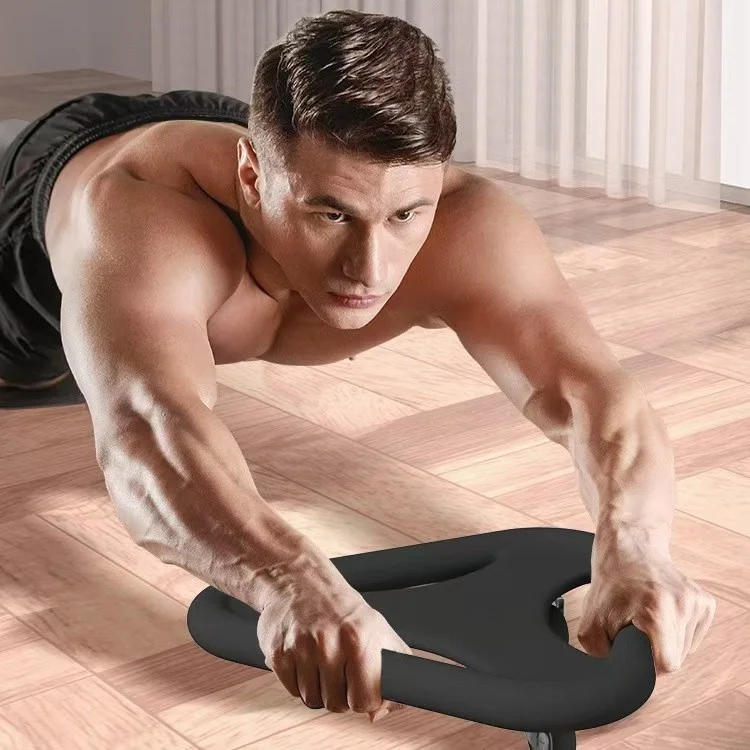 Triangle AB Wheel Home Gym Core Strength & Abdominal Training Fitness Equipment