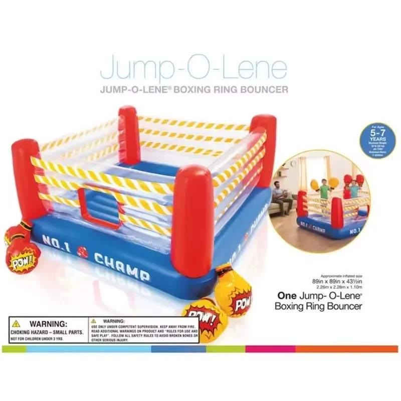 Intex 48250 Inflatable PVC Game Jump-O-Lene Boxing Ring Bouncer
