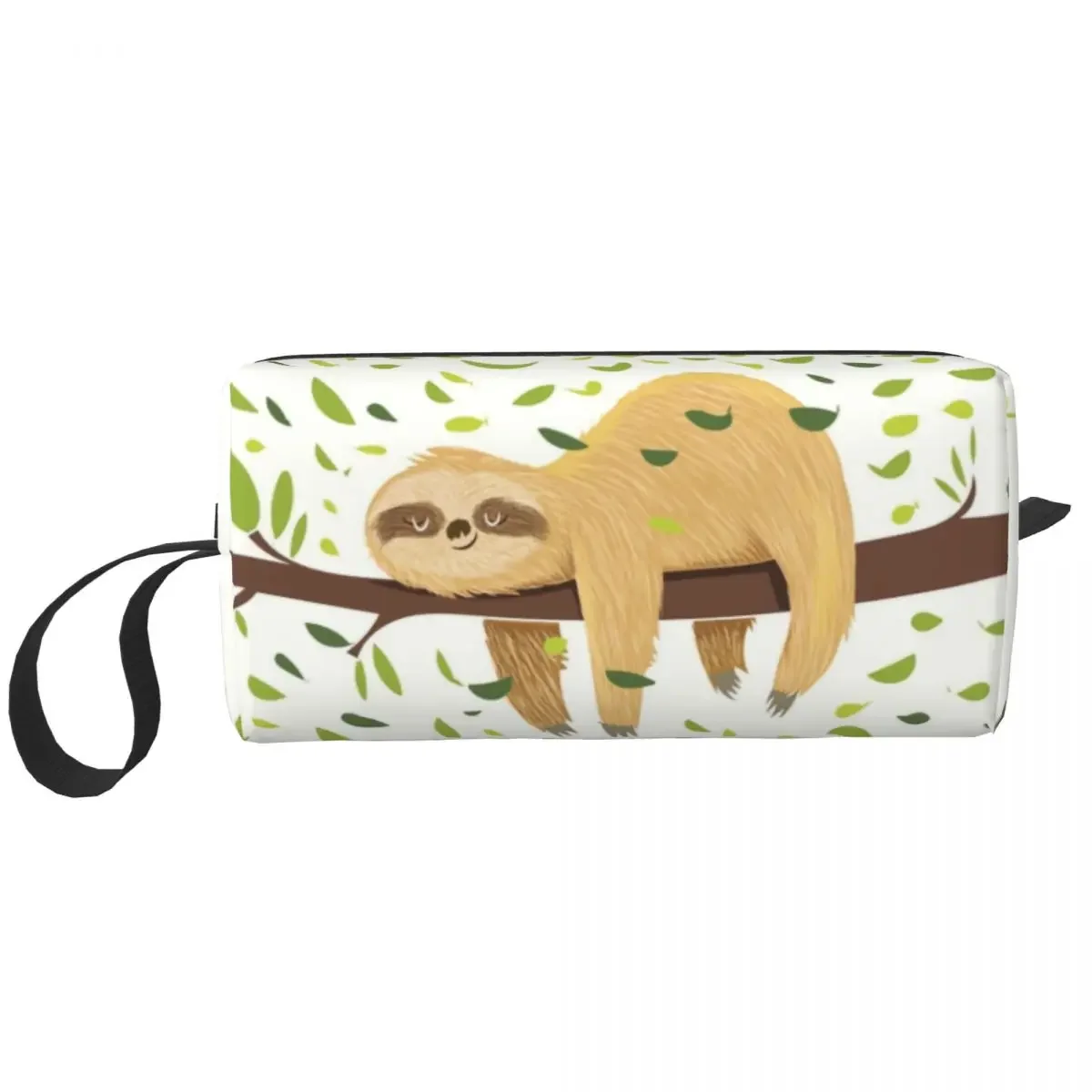 

Happy Hanging Lazy Sloth Cosmetic Bag Women Fashion Large Capacity Animal Makeup Case Beauty Storage Toiletry Bags