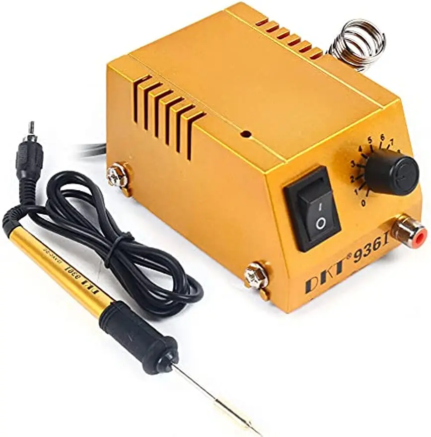 1-18W Mini Soldering Station Small Iron Soldering Tools Station 50-450°C Adjustable 100-240V for Welding of Electronic Products