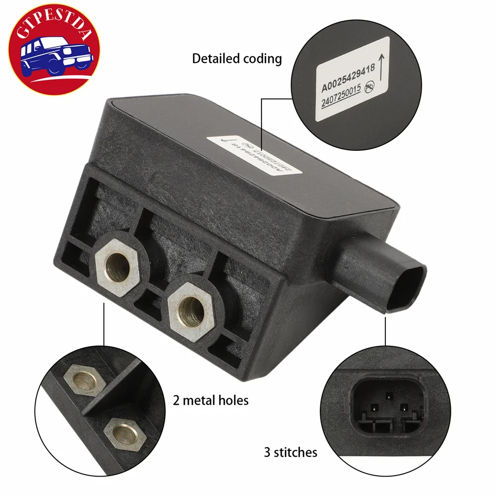 Acceleration Yaw Rate Sensor Traction Control Rotation Sensor for 1998-2005 Mercedes W203 R170 SLK320 0035429418 A0025429418