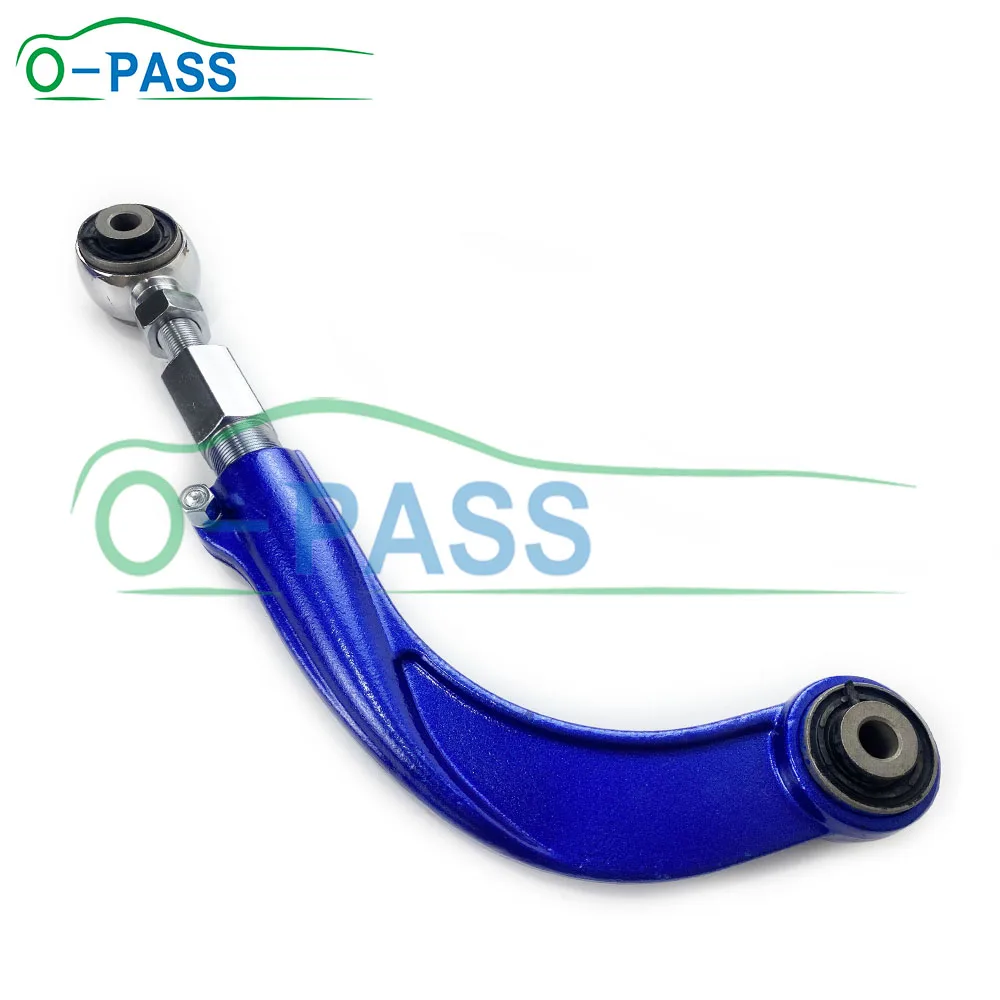 OPASS Adjustable Rear upper Camber Control arm For Audi A6 A6L S6 RS6 III C6 4F 2005- 4F0505197C 1 Piece