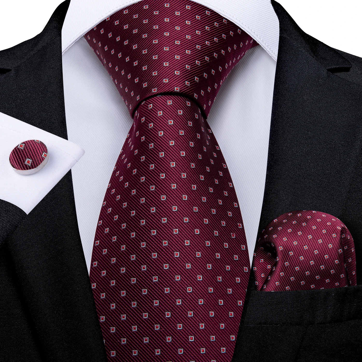 Father and Son Series Ties 38*6cm Children Boys Girls Free Knots Elastic Strap Fathers Silk Necktie for Wedding Party Accessory