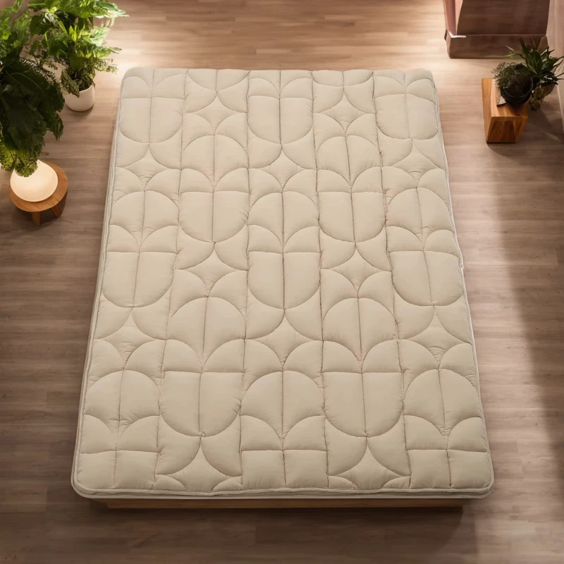 Japanese floor futon mattress 100% cotton folding futon cushion tatami adult children sleeping mat