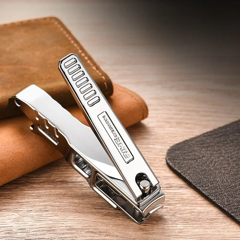 Zinc Alloy Nail Clipper Multifunctional Bottle Opener Portable EDC Pocket Tool Outdoor Camping Mini Nail Cutter Keychain Gadget