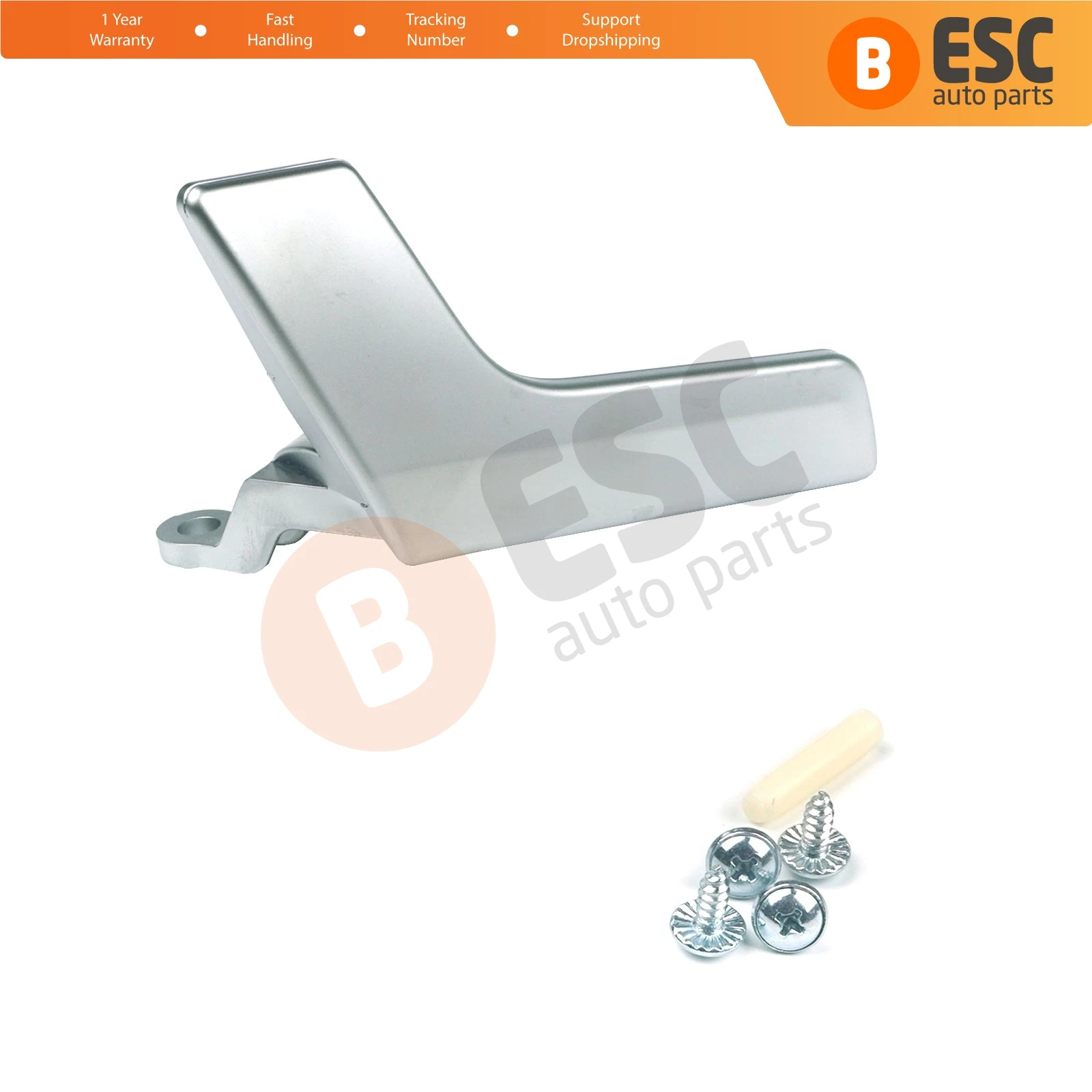 

ESC Auto Parts EDP892 Interior Door Handle Chrome Plated MATT Left Side 2047201171 for Mercedes W204 Fast Shipment Free Shipment