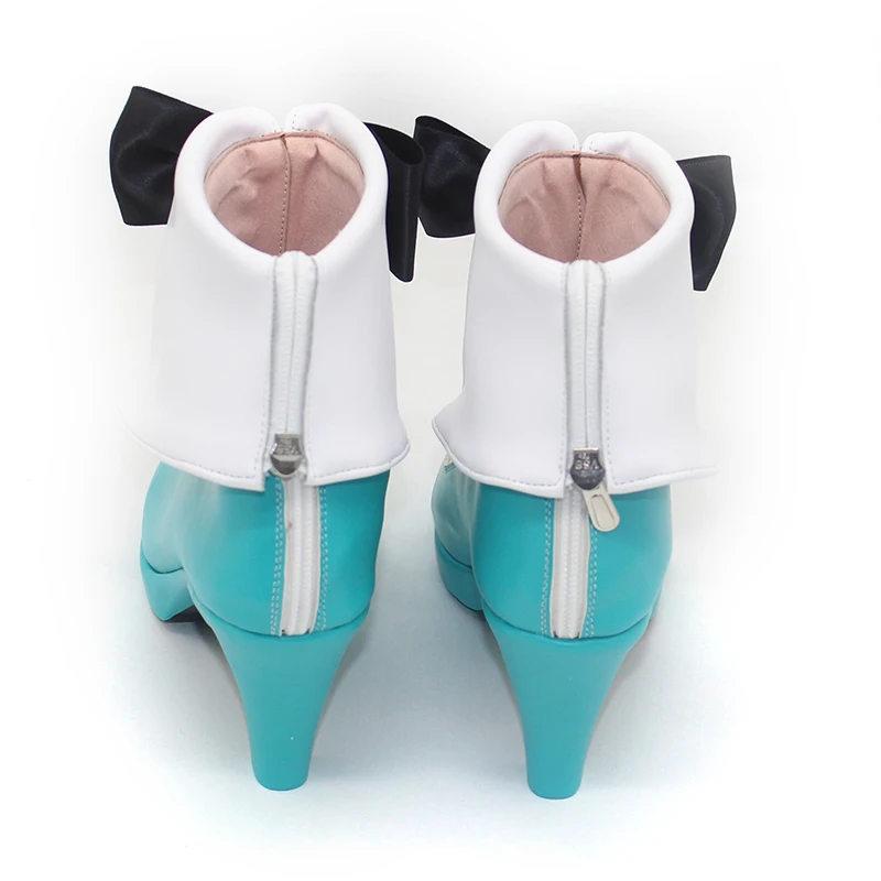 Miku الأرنب فتاة تأثيري أحذية أنيمي دور اللعب أحذية هالوين كرنفال أحذية الحفلات للنساء