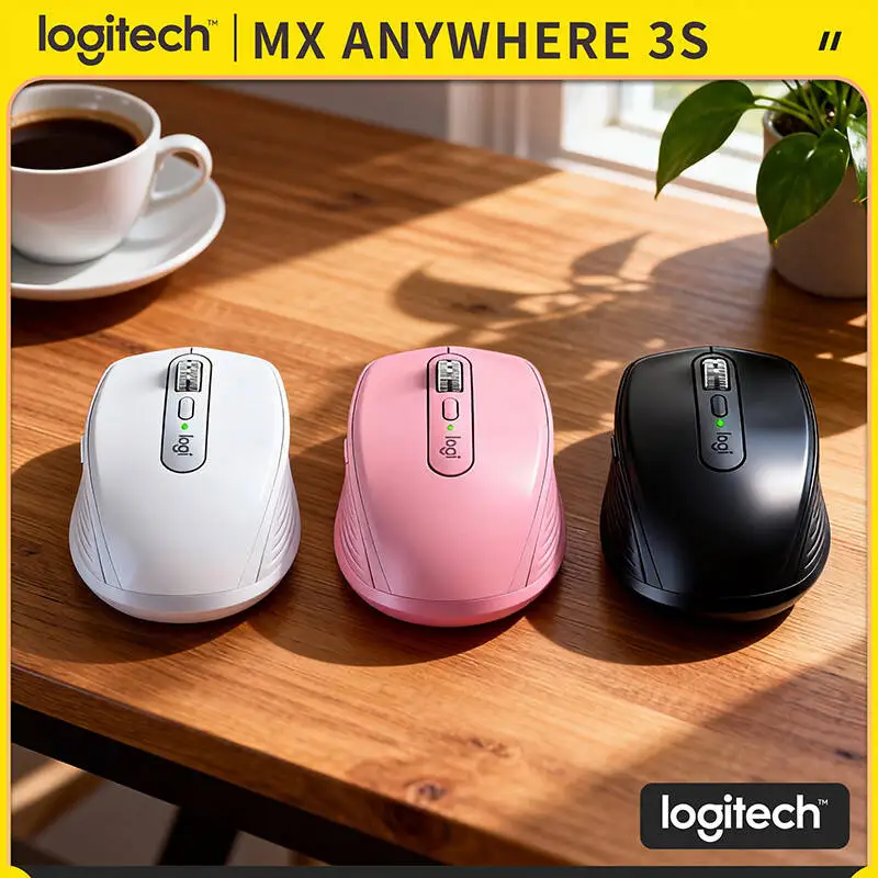 

Professional MX Anywhere 3S - 8000 DPI, Hyper-Scroll, USB-C Charge, Must-Have for Startup Team & On-Site Project Work