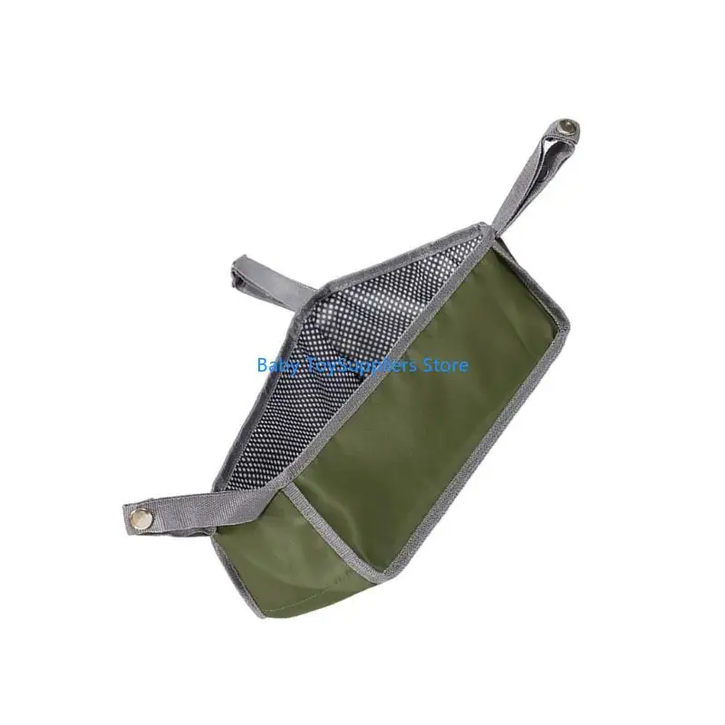 

R1WF Oxford Cloth Infant Carriage Undercarriage Storage Bag Organiser Basket with Spill Resistant Designing and Ample Space