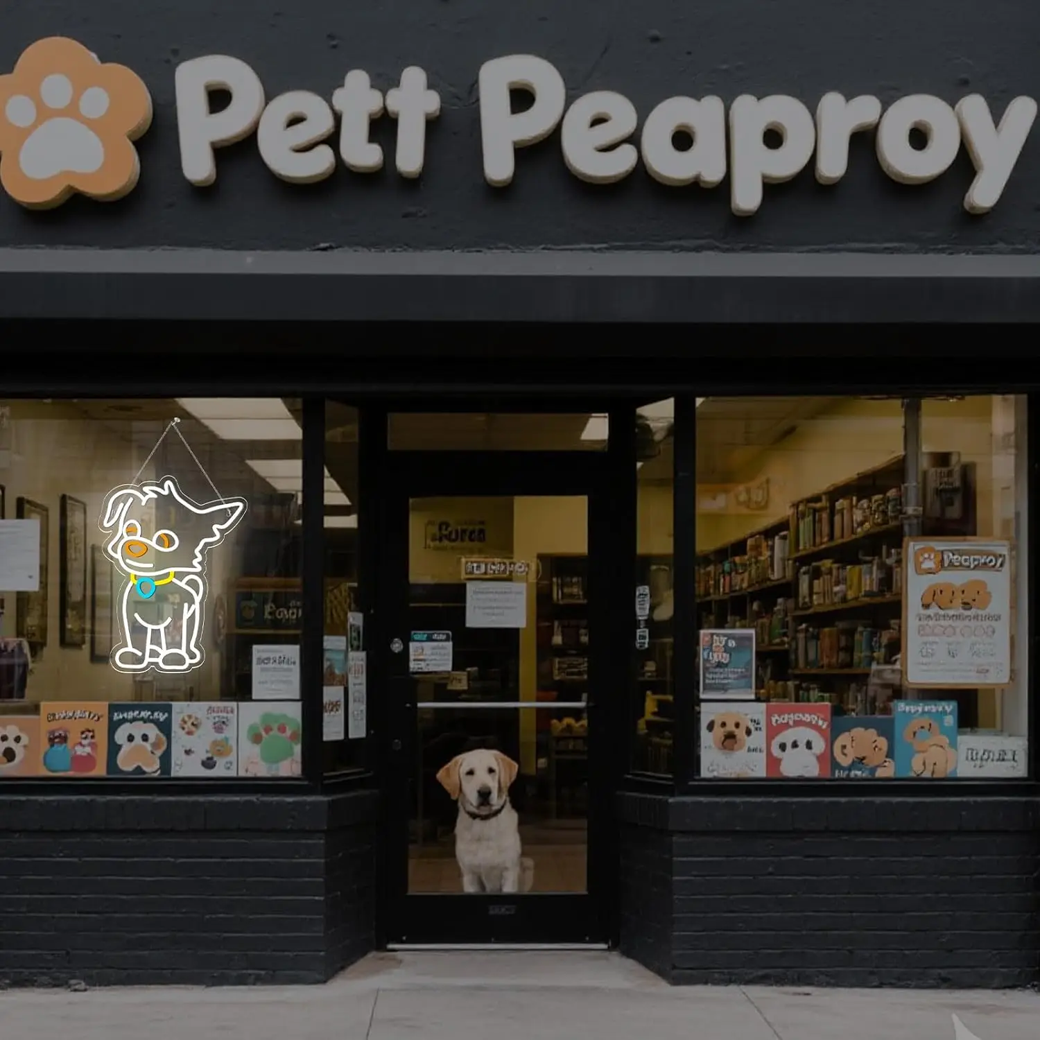 Dog Neon Sign USB Powered LED Dimmable LED Neon Light for Bedroom Club Livingroom Man Cave Party Shop Decor Personzalized Gift