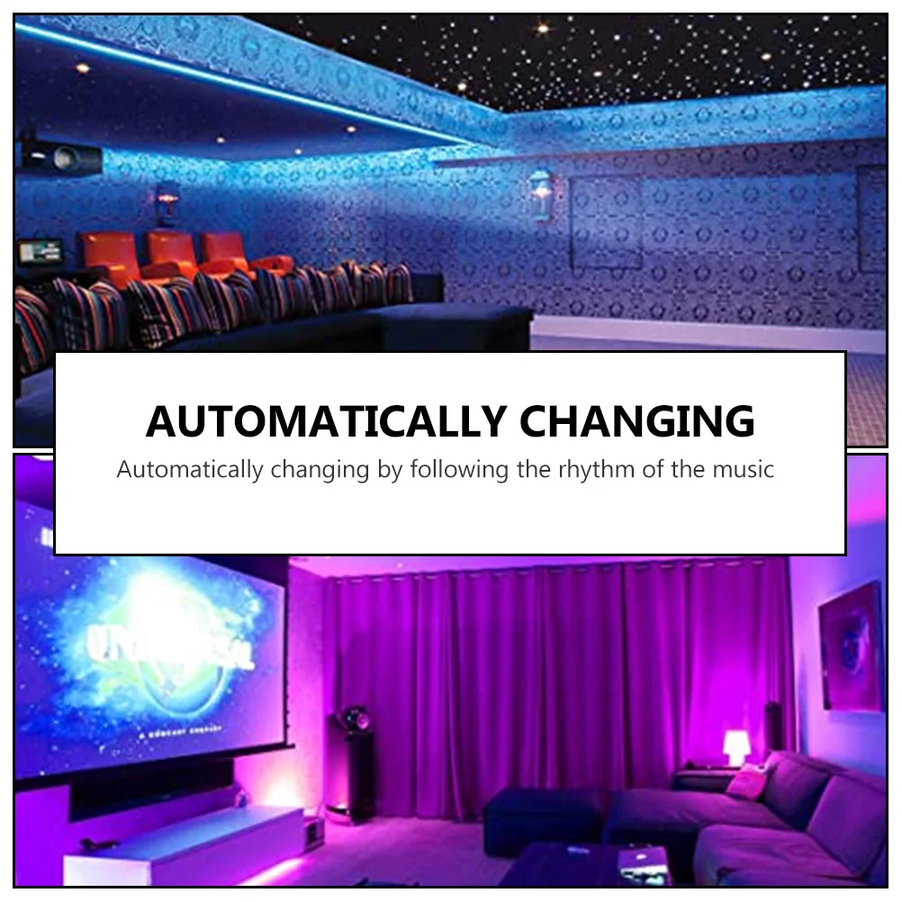 

Rgb Light Strip Remote Controller Mobile Control 15m Range Adjustable Brightness Gradient Color LED Tape