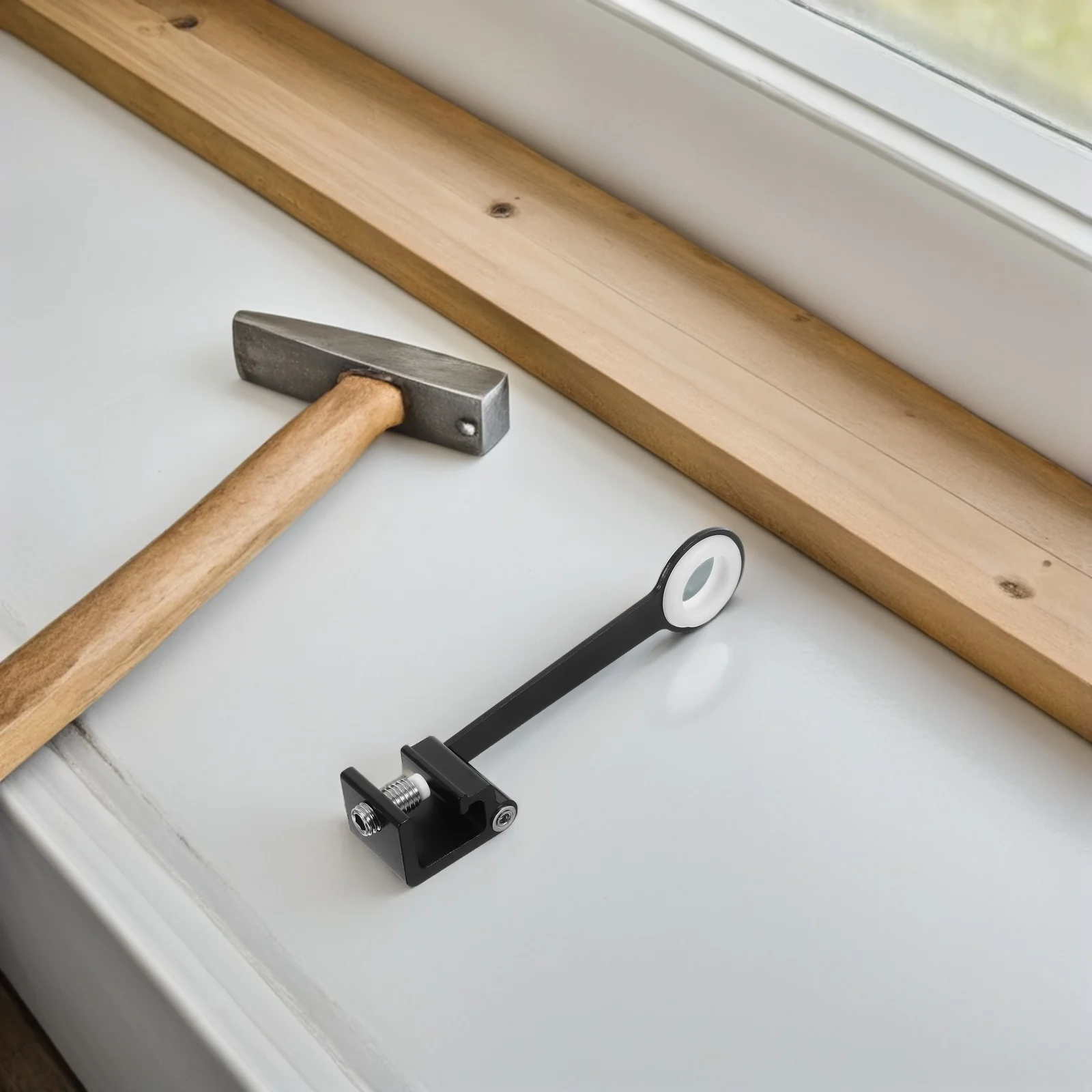 

Window Lock No-Drill Installation Aluminum Alloy Child Safety Security Limiter Anti Theft Window Restrictor Sliding Door