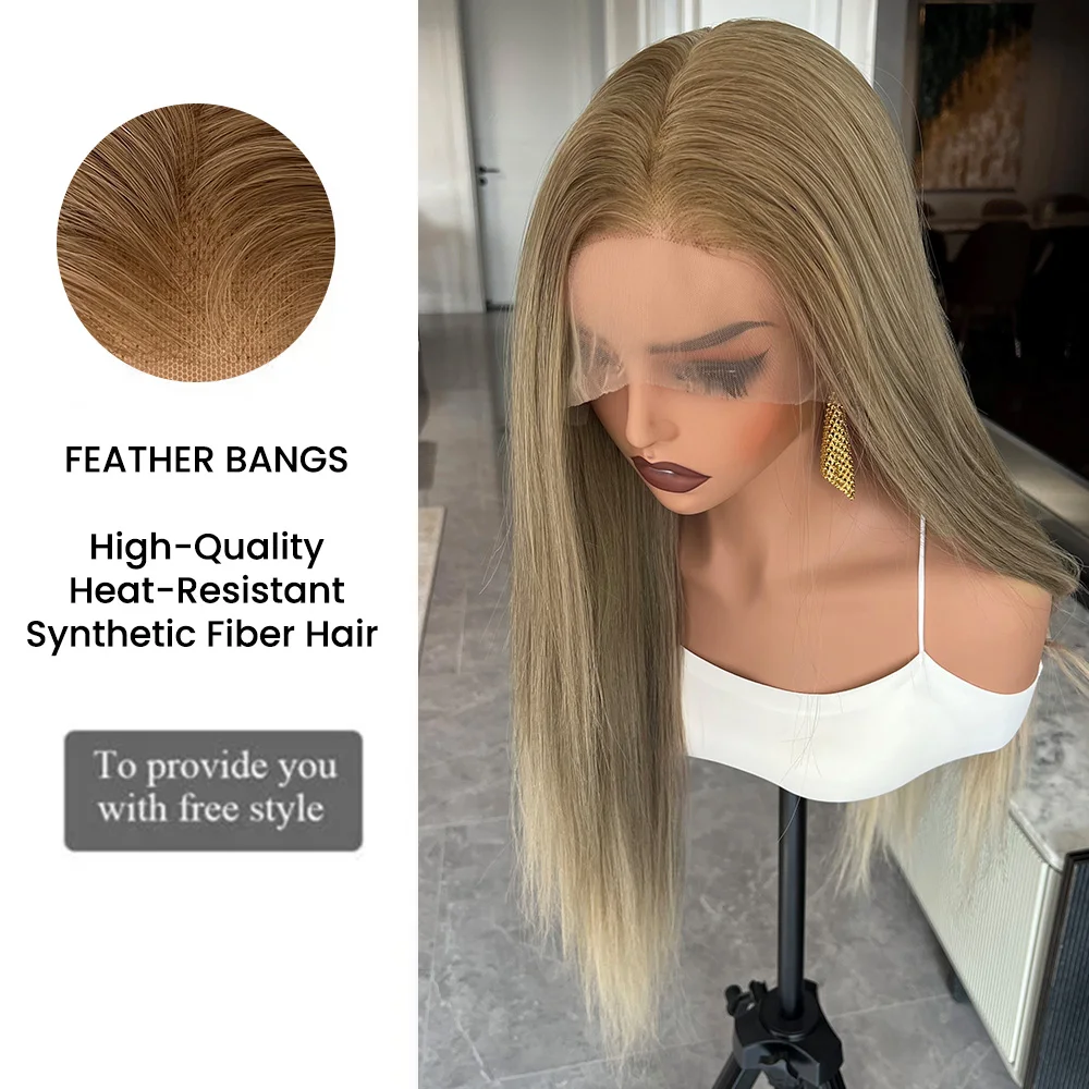 180% الكثافة شعر مستعار مستقيم مع شعري طبيعي حالمة ملكة الشعر 13x4 الدانتيل الباروكة الأمامية للنساء السود شعر مستعار اصطناعي #2