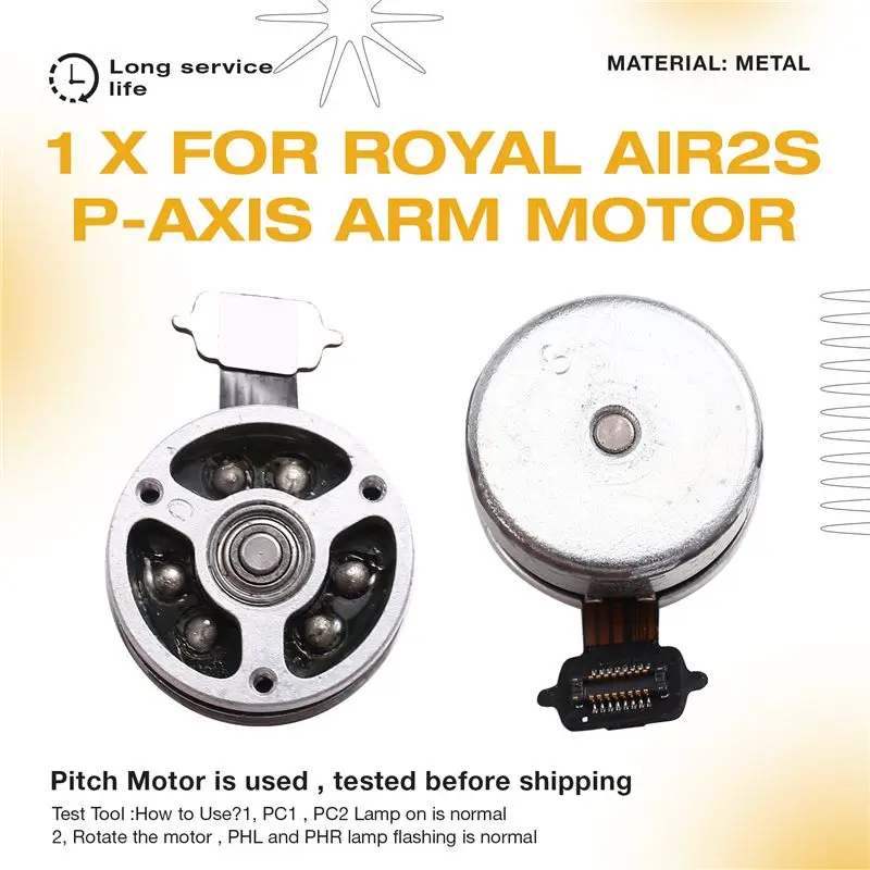 B92B For DJI Air 2S Gimbal Pitch Motor P-Axis Robotic Camera Frame Motor Replacement Part