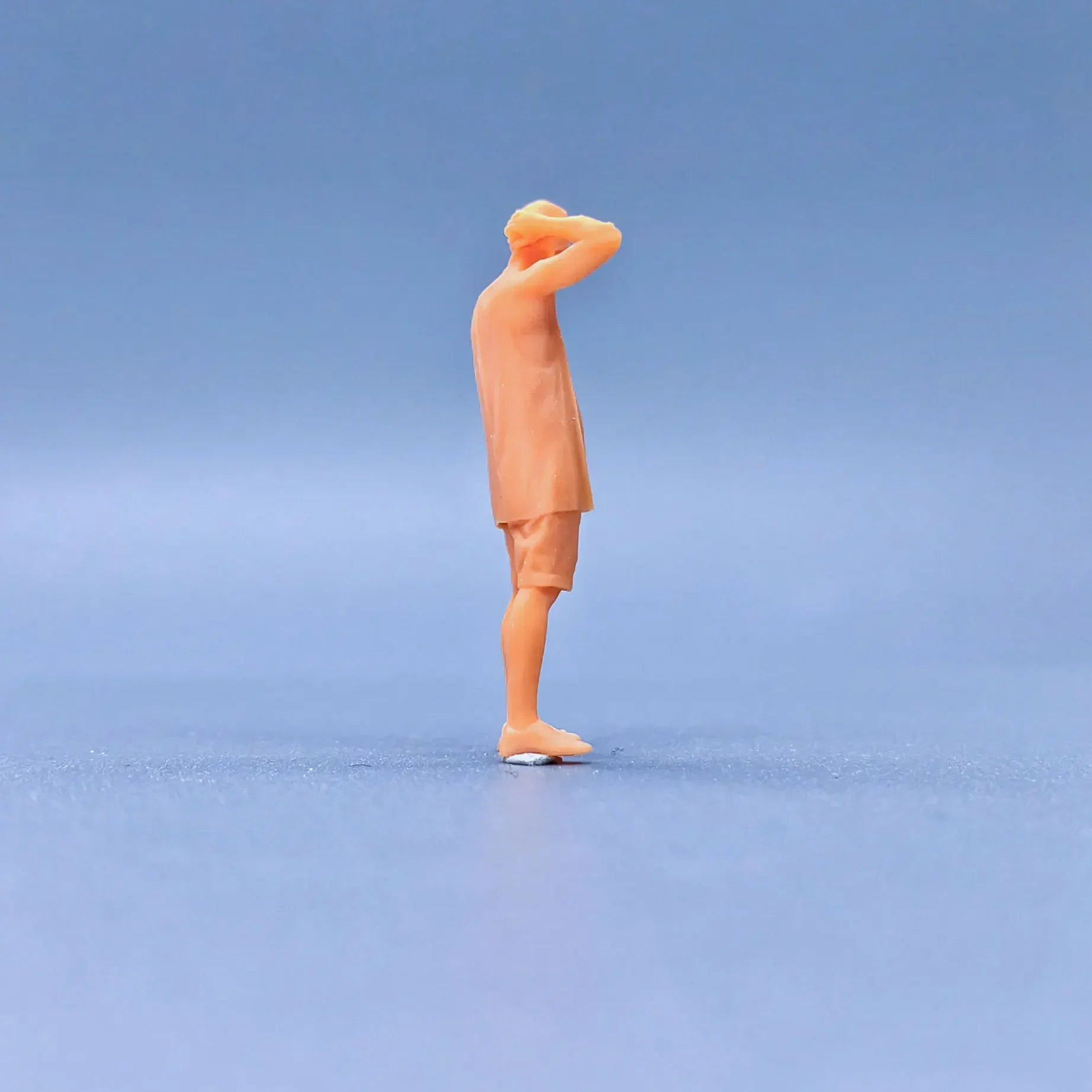 Diorama Miniature non coloré en résine, modèle à l'échelle 1/64 1/43, peint à la main, S503